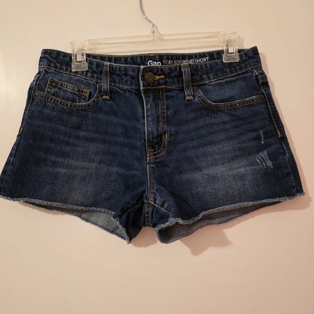 GAP Women's Blue Denim Shorts